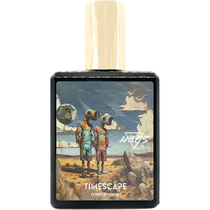 HAGS Timescape perfume bottle