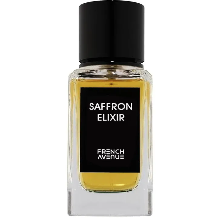 French Avenue Saffron Elixir perfume bottle