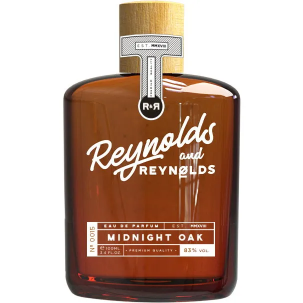 Reynolds and REYNØLDS Midnight Oak parfüm şişesi