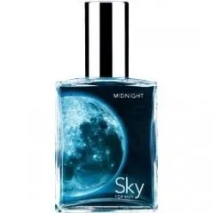 Arbonne Sky for Men Midnight perfume bottle