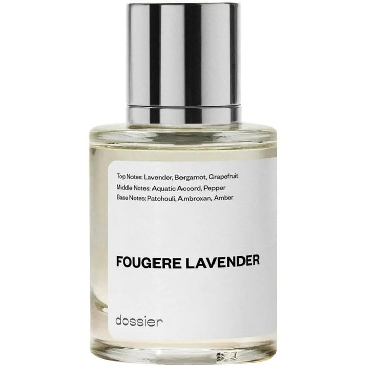 Dossier Fougere Lavender perfume bottle