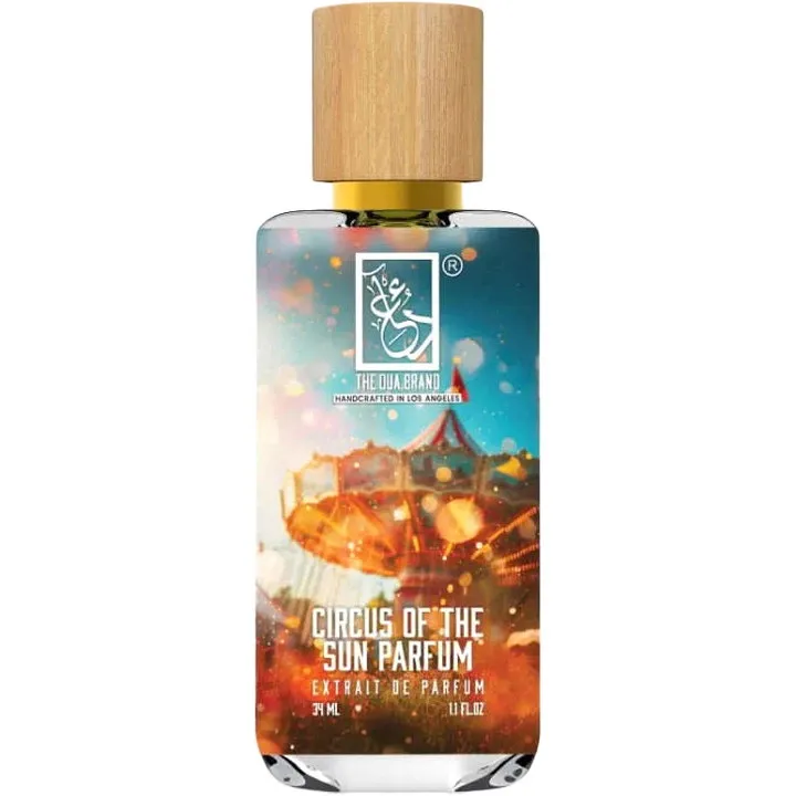 The Dua Brand Circus of the Sun Parfum perfume bottle