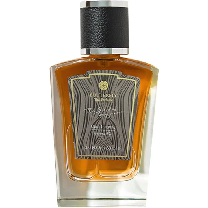 Butterfly Thai Perfume Oud Incense perfume bottle
