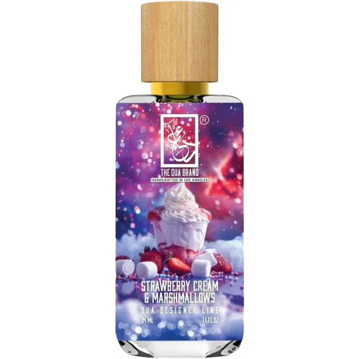 The Dua Brand Strawberry Cream & Marshmallows parfüm şişesi