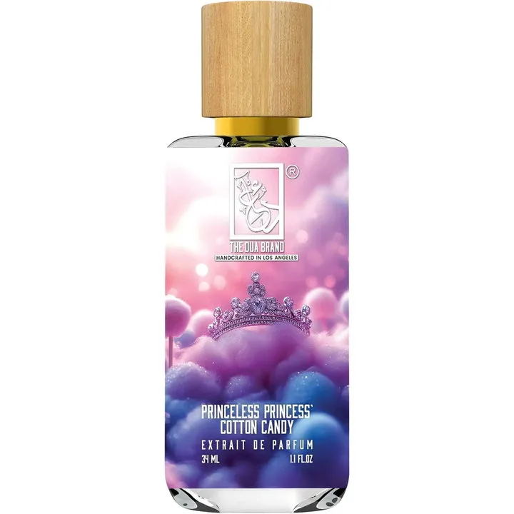 The Dua Brand Princeless Princess' Cotton Candy perfume bottle