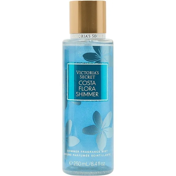 Victoria's Secret Costa Flora Shimmer perfume bottle