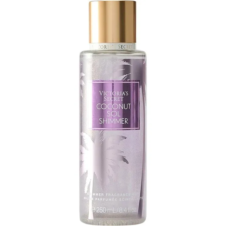 Victoria's Secret Coconut Sol Shimmer perfume bottle