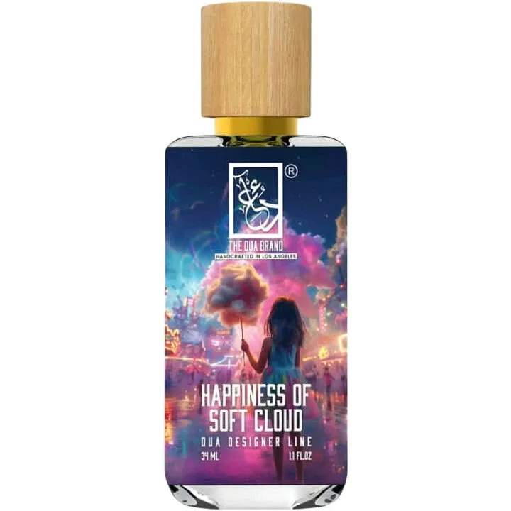 The Dua Brand Happiness of Soft Cloud perfume bottle