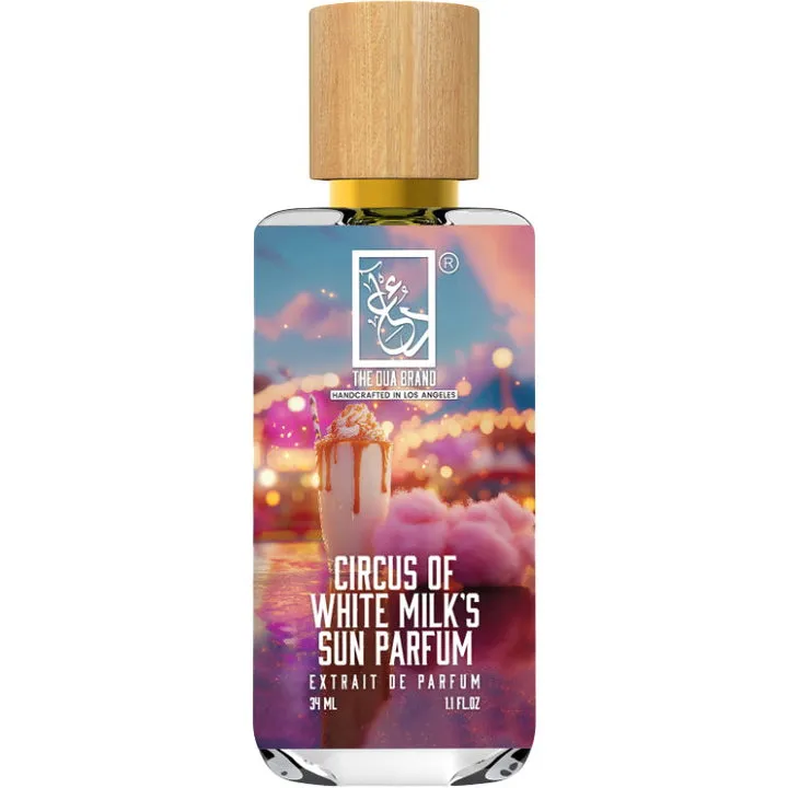 The Dua Brand Circus of White Milk's Sun Parfum perfume bottle