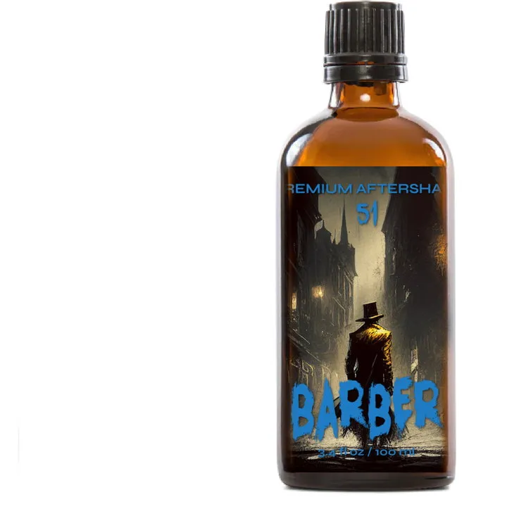 Alien Shave Barber Blue perfume bottle