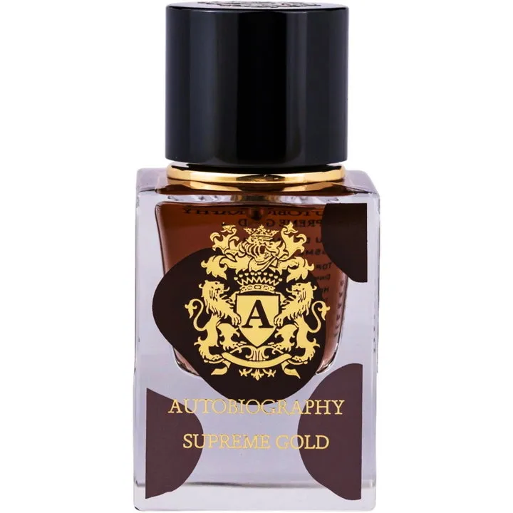 Autobiography Supreme Gold perfume bottle