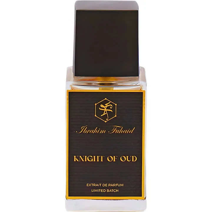 Ibrahim Fuhaid Knight of Oud perfume bottle