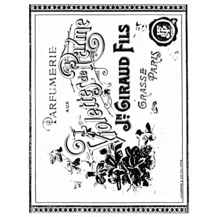 Jn Giraud Fils Violettes de Parme perfume bottle