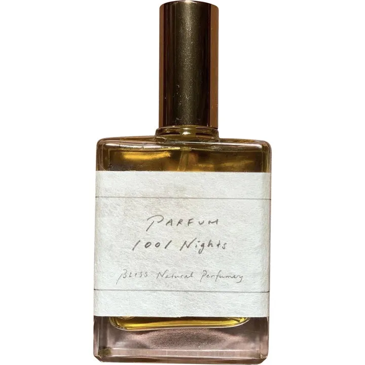 Bliss Natural Perfumery 1001 Nights perfume bottle