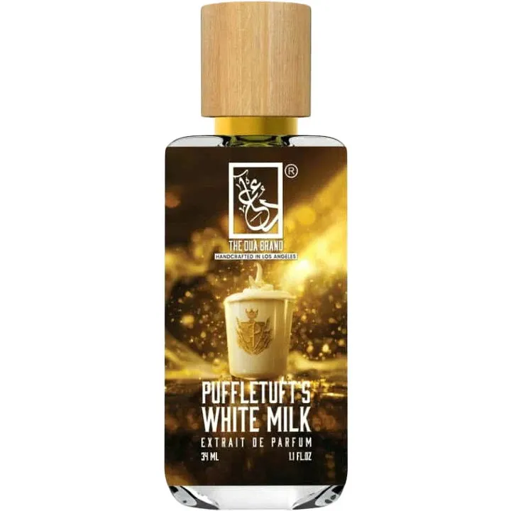 The Dua Brand Puffletuft's White Milk perfume bottle