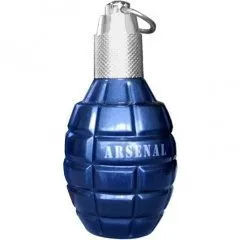 Gilles Cantuel Arsenal Blue perfume bottle