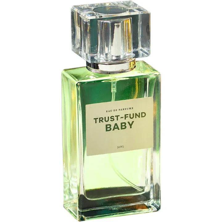 mine. Trust-Fund Baby / Dirty Money perfume bottle