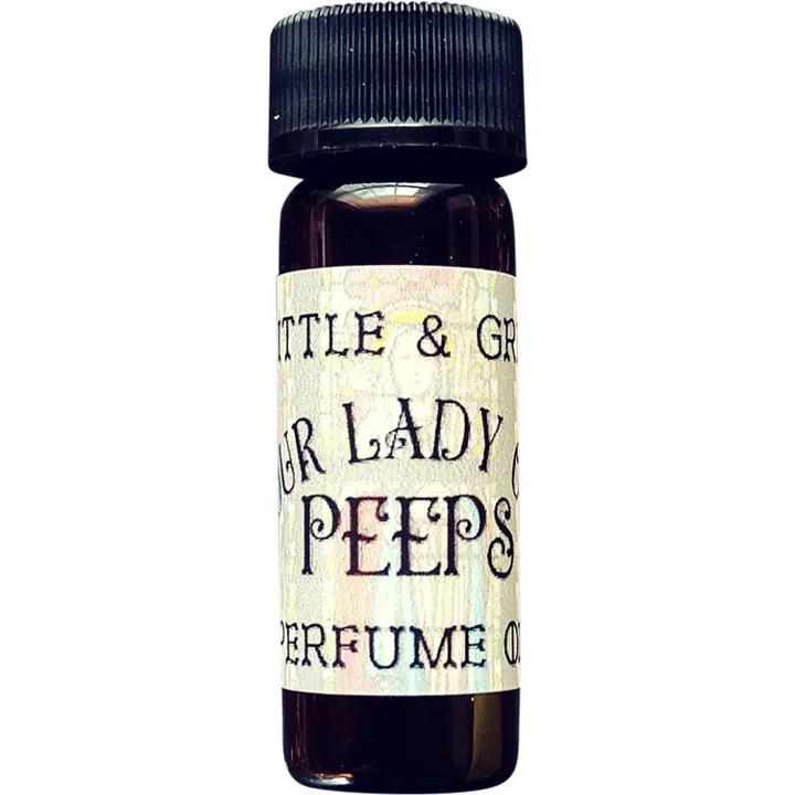 Little and Grim Our Lady of Peeps perfume bottle