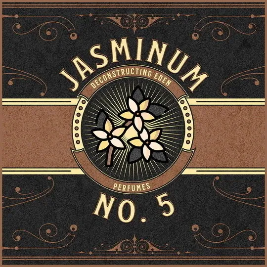 Deconstructing Eden Jasminum No. 5 perfume bottle