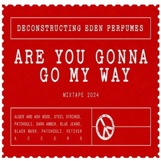 Deconstructing Eden Are You Gonna Go My Way - Mixtape 2024 perfume bottle