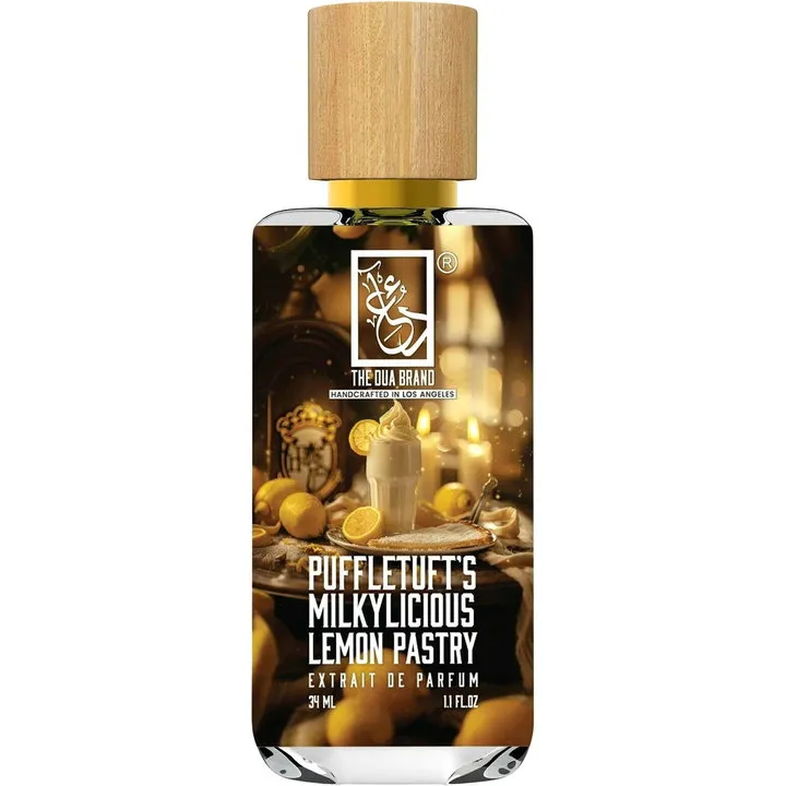 The Dua Brand Puffletuft's Milkylicious Lemon Pastry perfume bottle