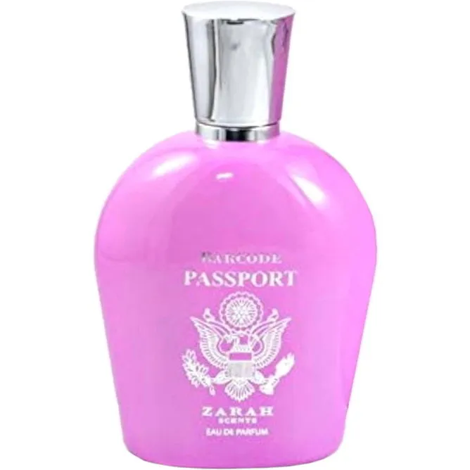 Prive Zarah Barcode Passport Women perfume bottle