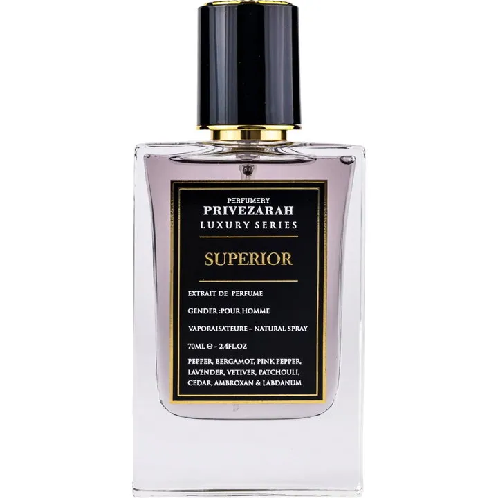 Prive Zarah Superior perfume bottle