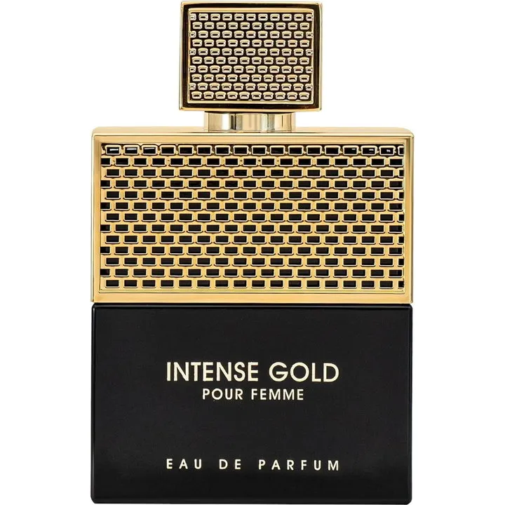 Fragrance World Intense Gold parfüm şişesi