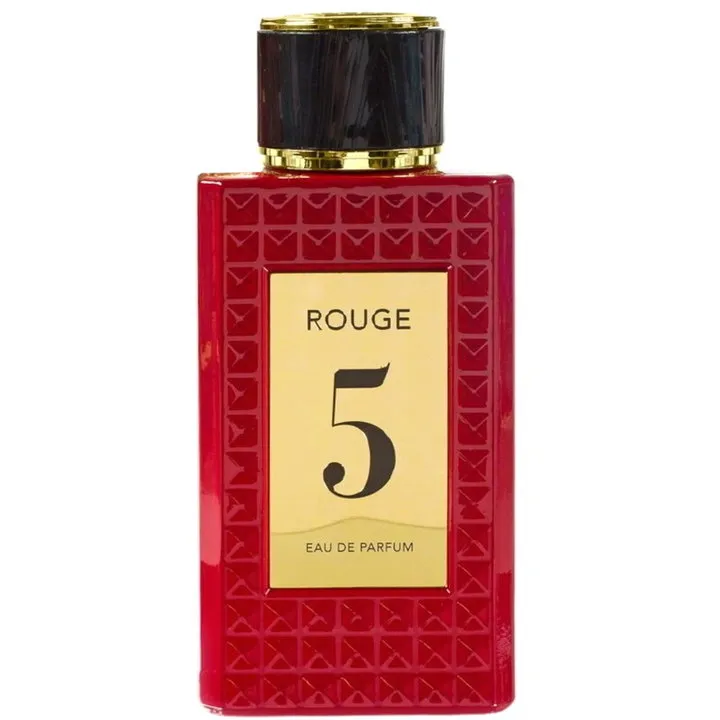 Fragrance World Rouge 5 parfüm şişesi