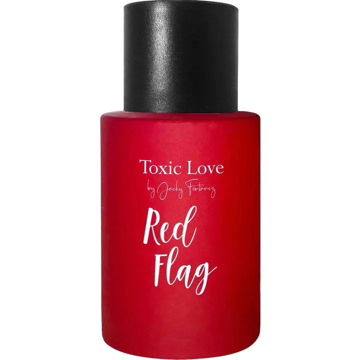 Jacky Fontánez Red Flag parfüm şişesi