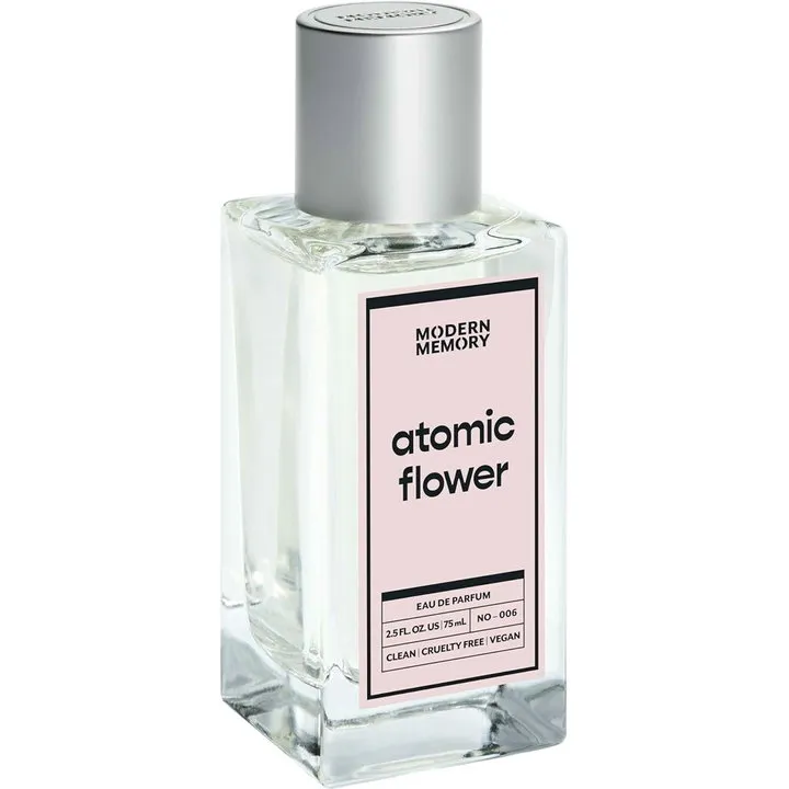 Modern Memory Atomic Flower perfume bottle