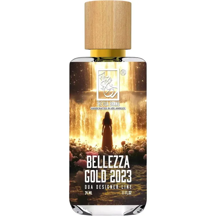 The Dua Brand Bellezza Gold 2023 parfüm şişesi