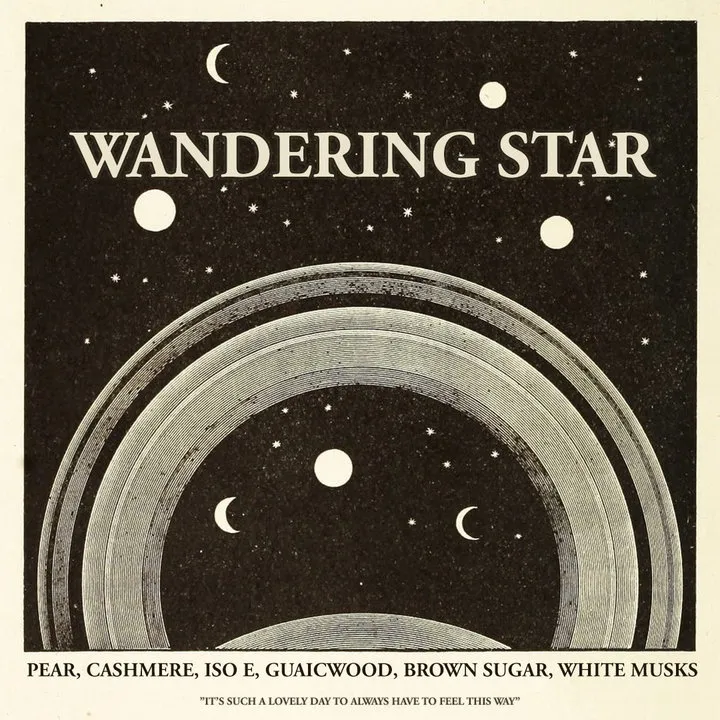 Stone & Wit Wandering Star parfüm şişesi