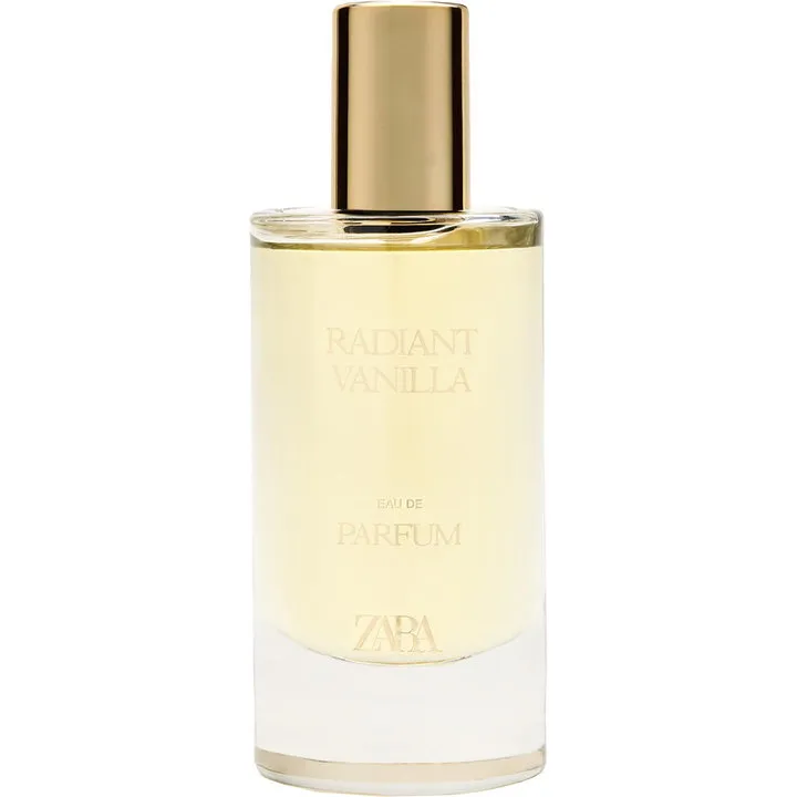 Zara Radiant Vanilla perfume bottle