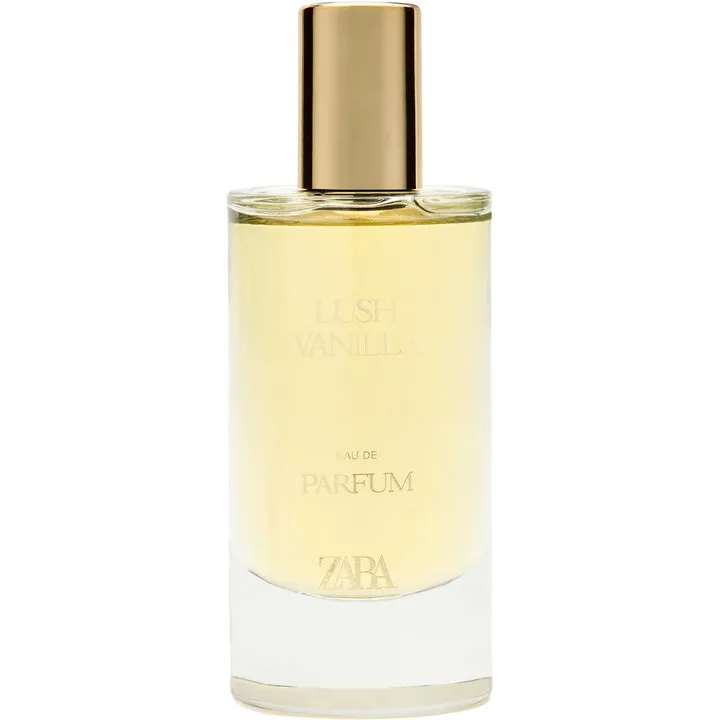 Zara Lush Vanilla perfume bottle