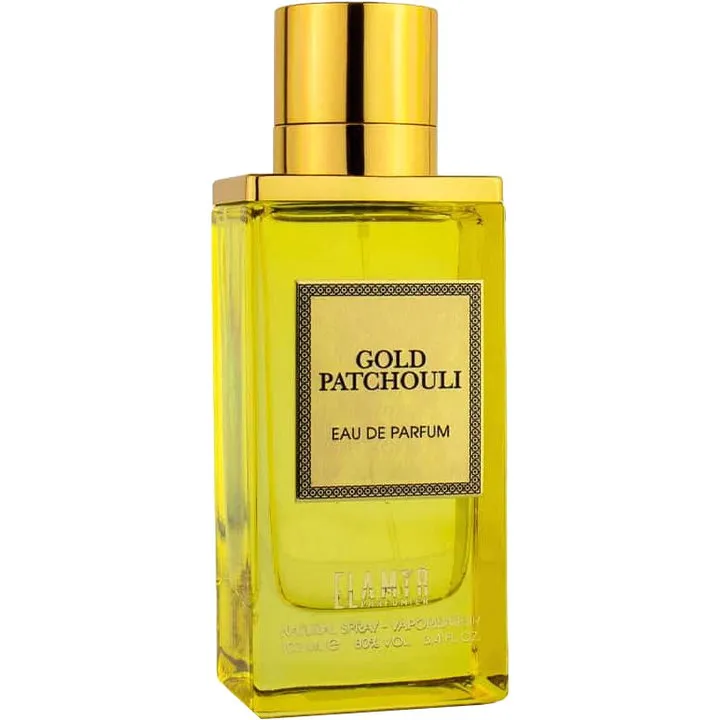 El Amir Gold Patchouli perfume bottle