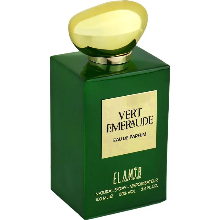El Amir Vert Emeraude perfume bottle