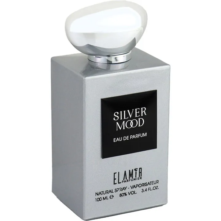El Amir Silver Mood perfume bottle