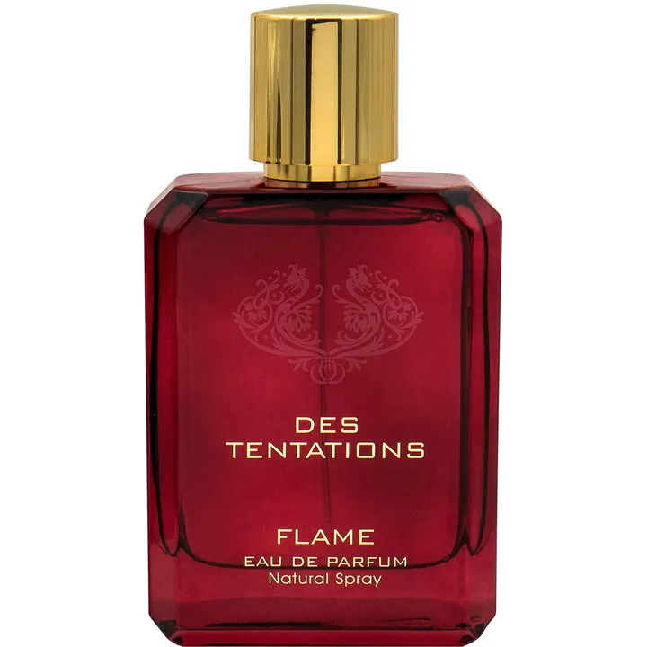Fragrance World Des Tentations Flame parfüm şişesi