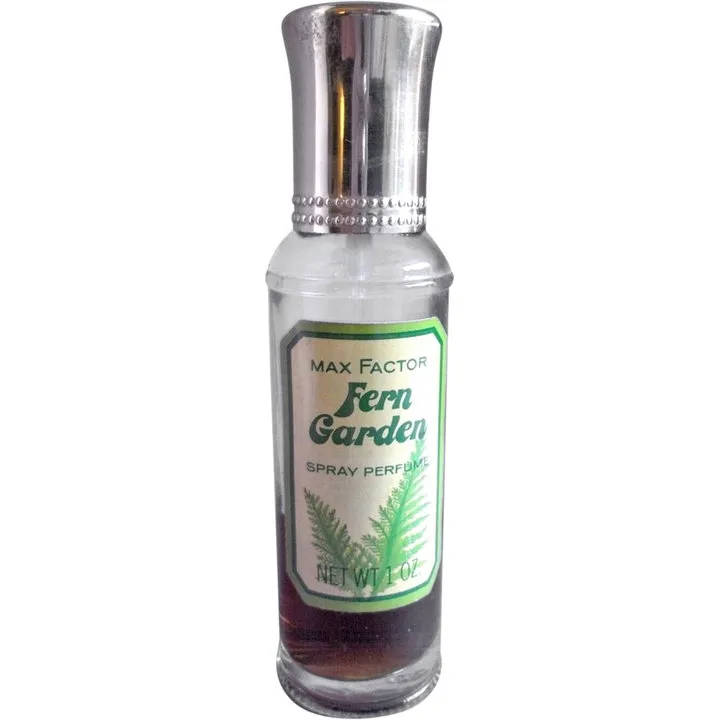 Max Factor Fern Garden perfume bottle