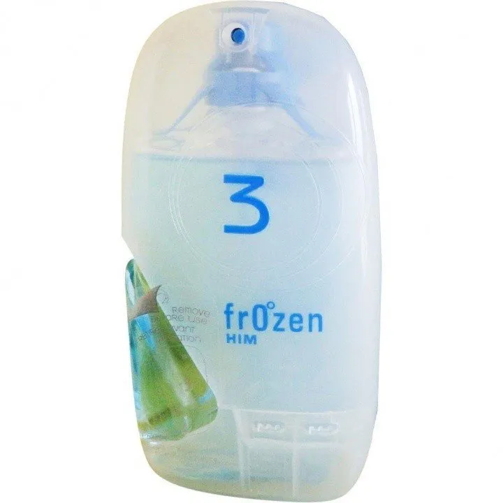Adidas 3 Fr0°zen perfume bottle