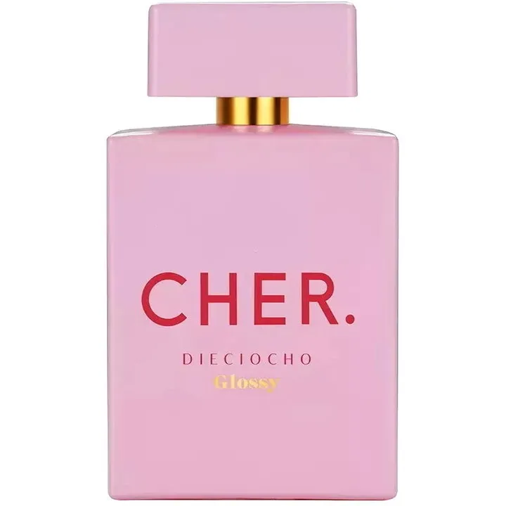 Cher. Dieciocho Glossy perfume bottle