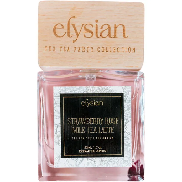 Elysian Strawberry Rose Milk Tea Latte parfüm şişesi