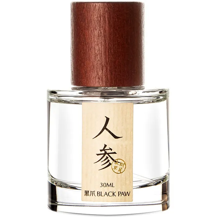 Black Paw Ginseng / 人参 perfume bottle
