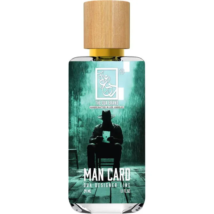 The Dua Brand Man Card perfume bottle