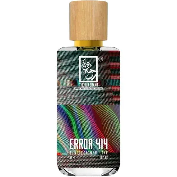 The Dua Brand Error 414 perfume bottle