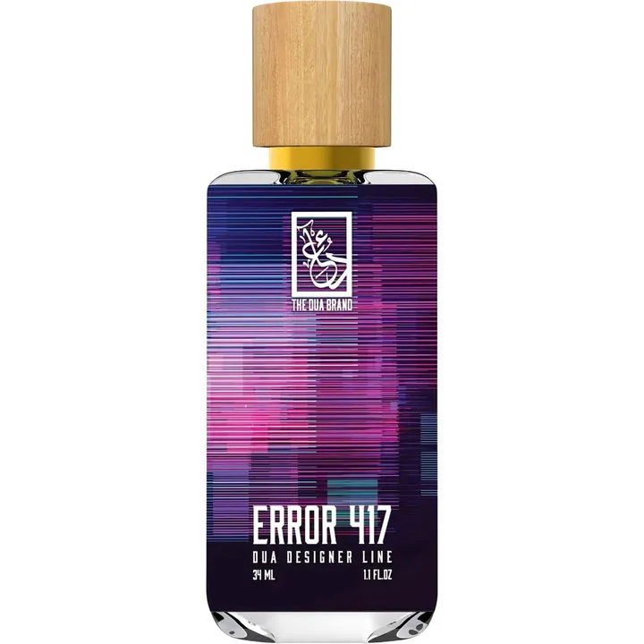 The Dua Brand Error 417 perfume bottle