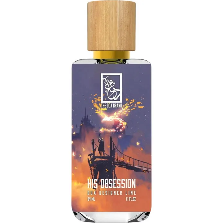 The Dua Brand His Obsession perfume bottle