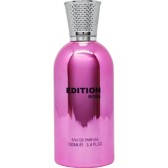 Fragrance World Edition Rose perfume bottle