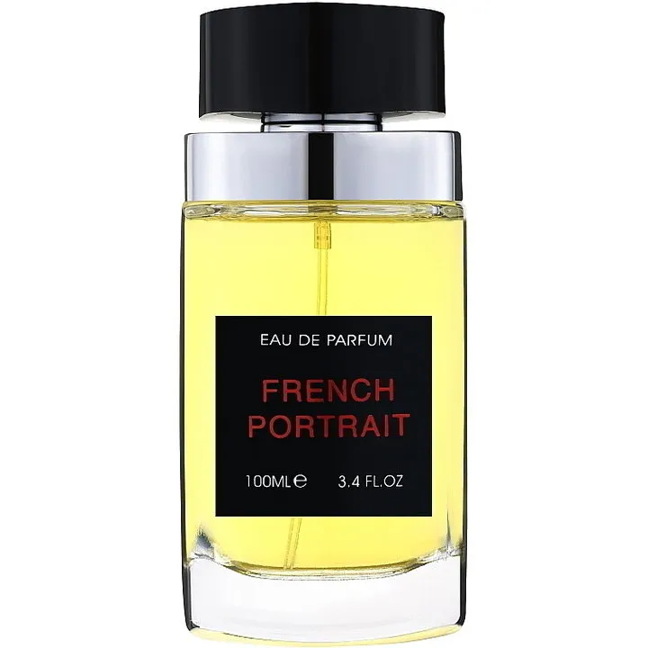 Fragrance World French Portrait parfüm şişesi